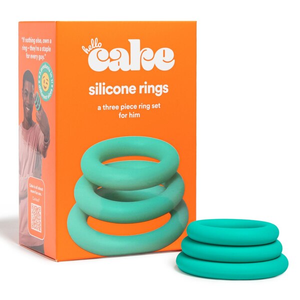 Hello Cake Silicone Rings