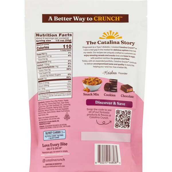 Catalina Crunch, Fruity Cereal, 8 oz