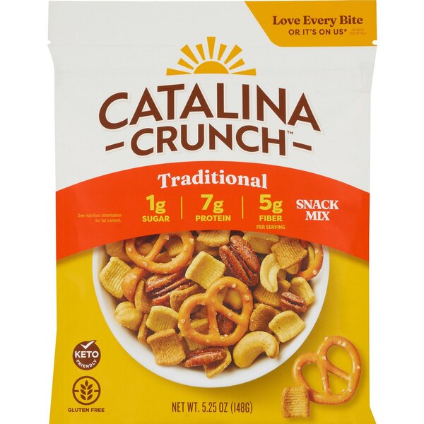 Catalina Crunch, Snack Mix Traditional, 5.25 oz