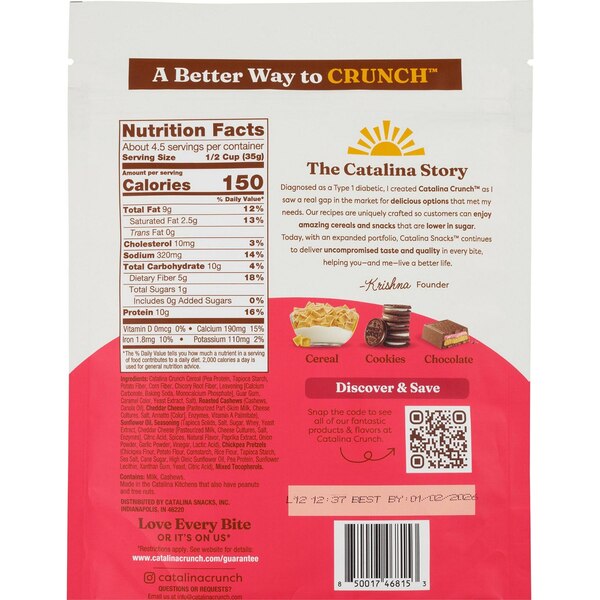 Catalina Crunch, Spicy Kick Snack Mix, 5.25 oz