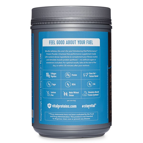 Vital Performance Protein Powder, 26.8 OZ