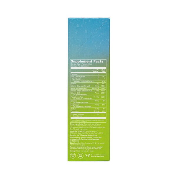 Vital Proteins Hydration Collagen, Lemon Lime, 7 CT