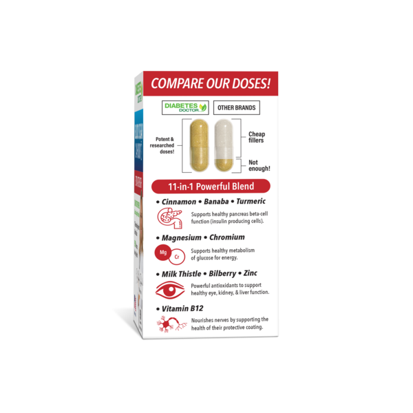 Dr. Stephanie's Blood Sugar 24 Hour Support Capsules, 90 CT