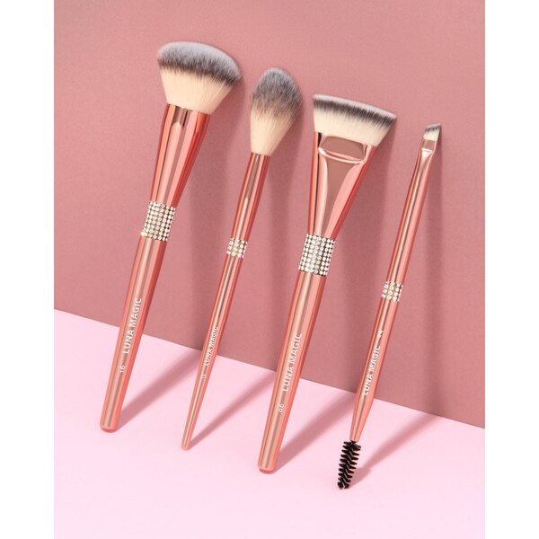 Luna Magic Makeup Face Brush Set, 5CT