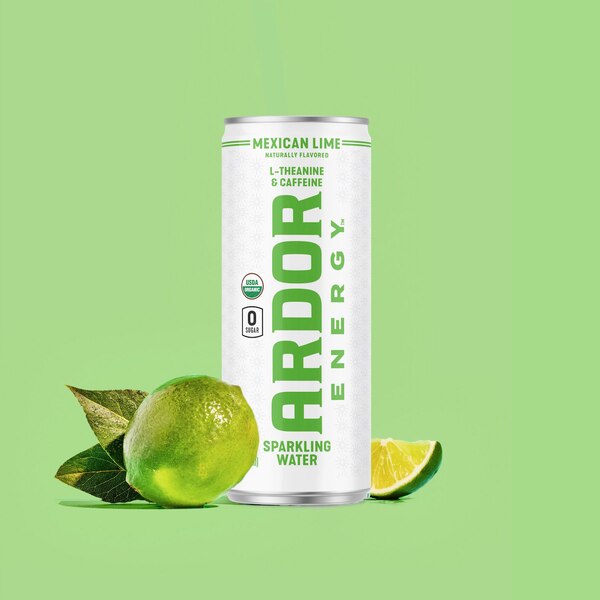 Ardor, Energy Mexican Lime, 12 oz