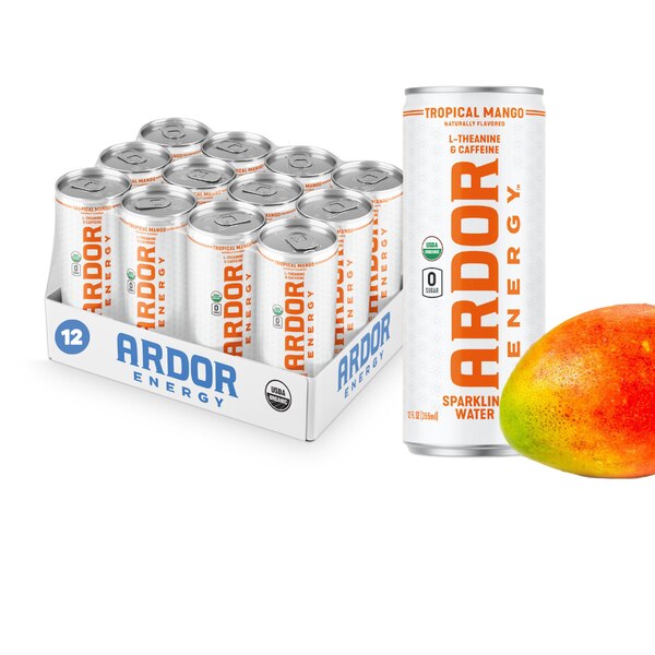 Ardor, Energy Tropical Mango,12 oz