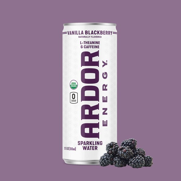 Ardor, Energy Vanilla Blackberry, 12 oz