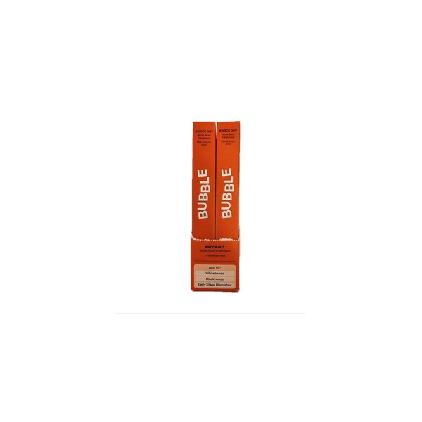 Bubble Skincare Knock Out Acne Spot Treatment, 1.8% Salicylic Acid and Wintergreen Extract, .33 OZ