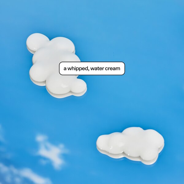 Bubble Skincare Cloud Surf Water Cream Moisturizer, 1.7 OZ
