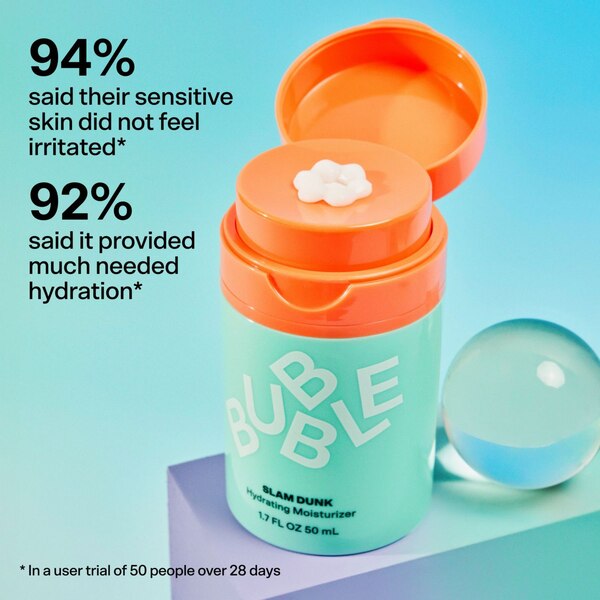 Bubble Beauty Slam Dunk Hydrating Moisturizer, 50mL