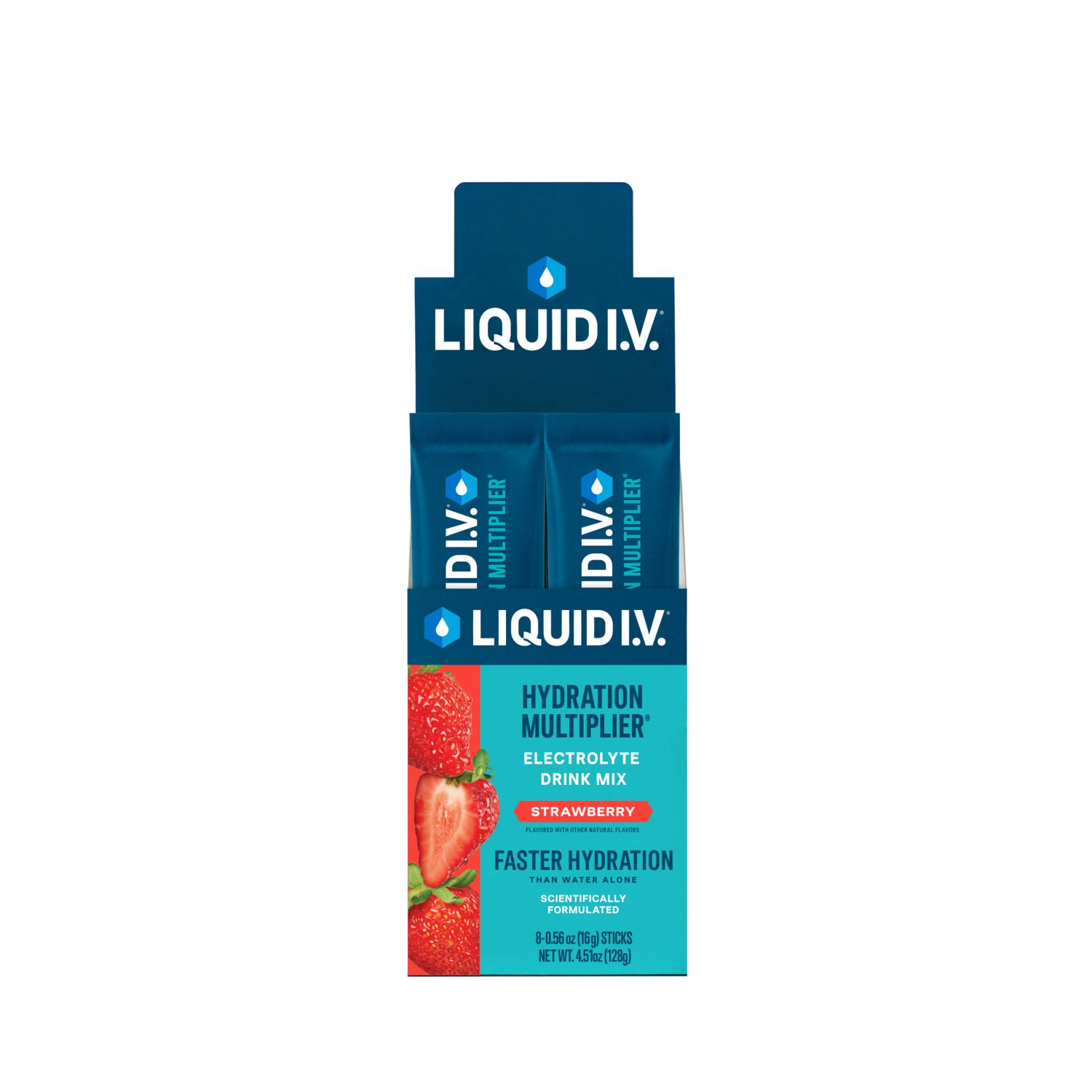 Liquid I.V. Hydration Multiplier, Golden Cherry, 10 CT