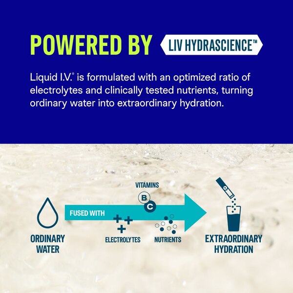 Liquid I.V. Hydration Multiplier + Powdered Probiotic Kombucha Drink Mix, Tart Green Apple