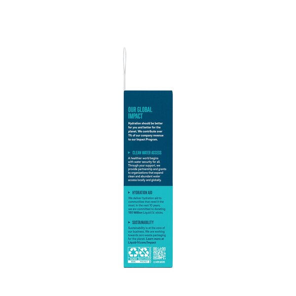 Liquid I.V. Trial Size Hydration Multiplier Electrolyte Drink Mix Packets, 3CT