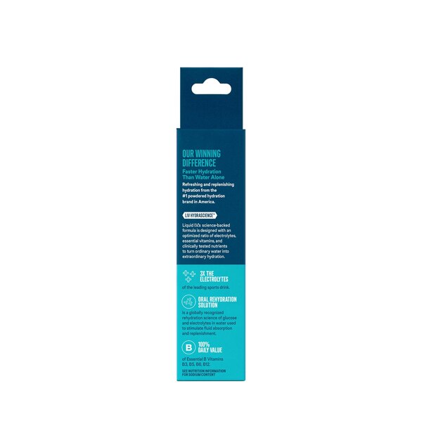 Liquid I.V. Trial Size Hydration Multiplier Electrolyte Drink Mix Packets, 3CT