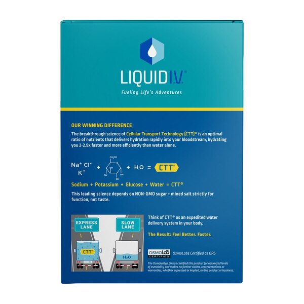 Liquid I.V. Lemon Lime, 15 CT