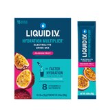 Liquid I.V. Hydration Multiplier Electrolyte Drink Mix, Passion Fruit, 15 CT, thumbnail image
