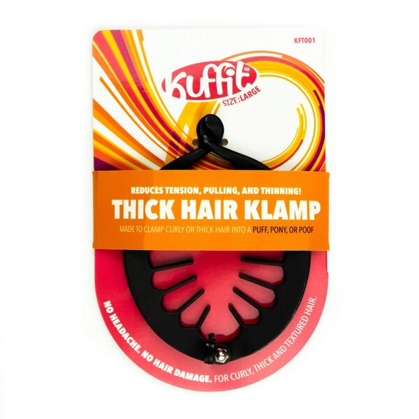 Kuffit Thick Hair Klamp, Medium, 2 CT