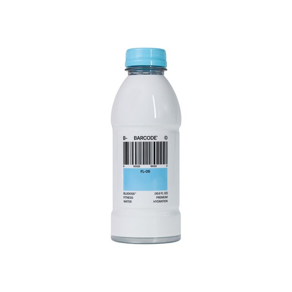 Barcode, Premium Sports Hydration Drink, Blue Kiss, 16.9 oz