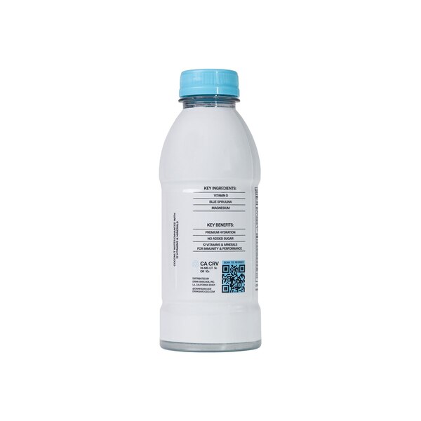 Barcode, Premium Sports Hydration Drink, Blue Kiss, 16.9 oz