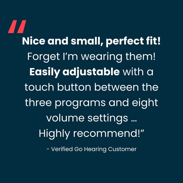 Go Prime In-the-ear Rechargeable OTC Hearing Aid
