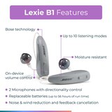 Lexie B1 Self-fitting OTC Hearing Aids Powered by Bose, thumbnail image