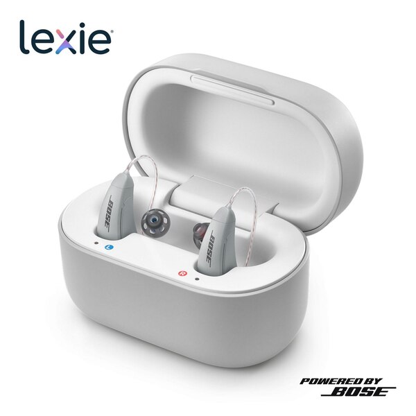 Lexie B2 Self-fitting OTC Rechargeable Hearing Aids Powered by Bose