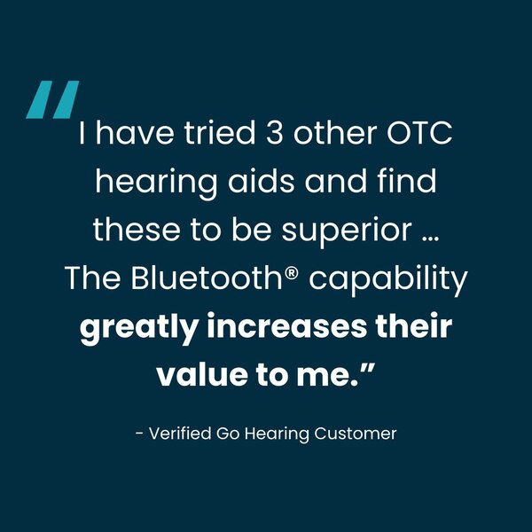 Go Ultra Behind-the-ear Rechargeable OTC Hearing Aid
