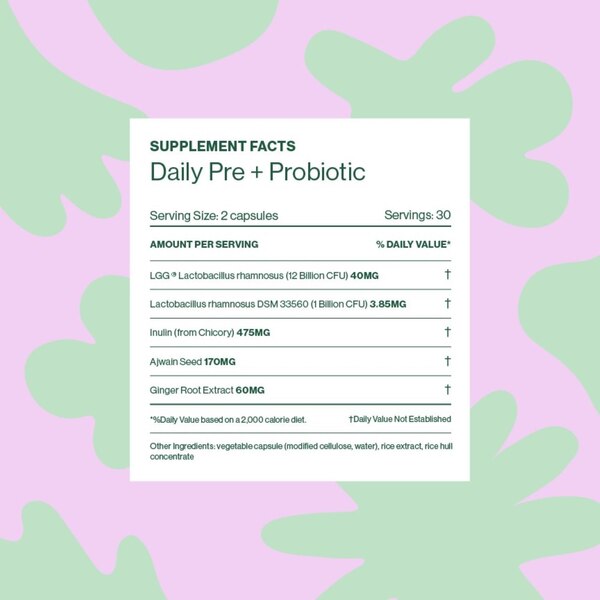 Hilma Daily Pre + Probiotic, 60 CT