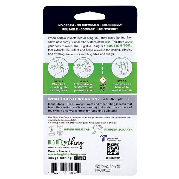 Bug Bite Thing Insect Bite & Suction Tool