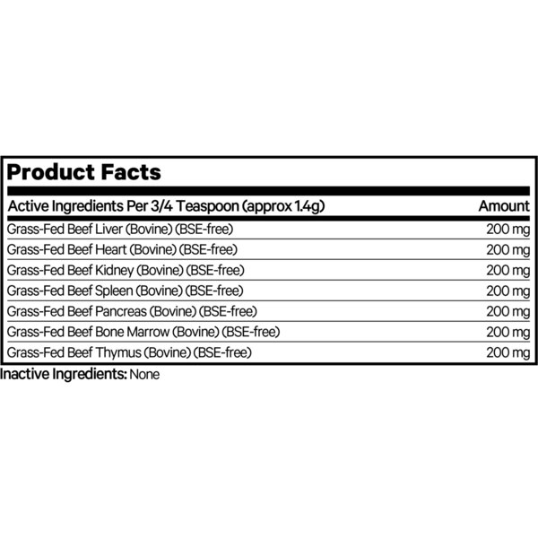 DNA PET Happy Healthy Organs Supplement for Dogs, 3 oz