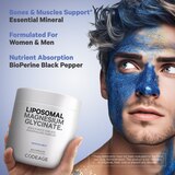 Codeage Liposomal Magnesium Bisglycinate Chelate Mineral Supplement, BioMag Phospholipids, thumbnail image