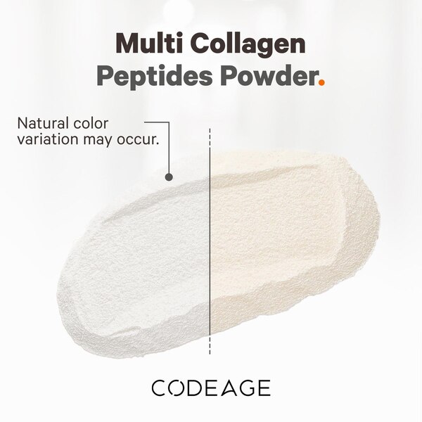 Codeage Multi Collagen Peptides Protein Powder Unflavored, 20 OZ