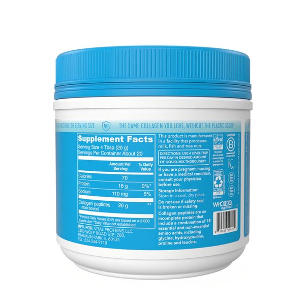 Vital Proteins Unflavored Collagen Peptides 14.3 oz
