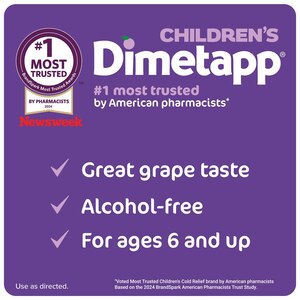 Children's Dimetapp Multi- Symptom Cold & Flu, 4 OZ