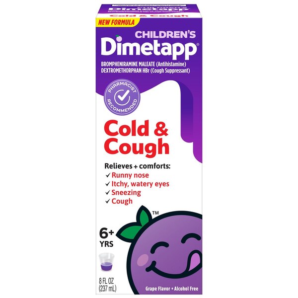 Children's Dimetapp Cold & Cough, 8 OZ