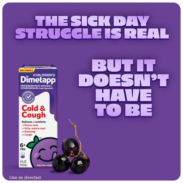 Children's Dimetapp Cold & Cough, 8 OZ