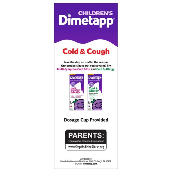 Children's Dimetapp Cold & Cough, 8 OZ