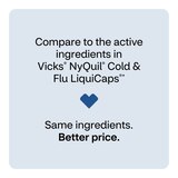 CVS Health Multi-Symptom Nighttime Cold/Flu Relief Softgels, thumbnail image