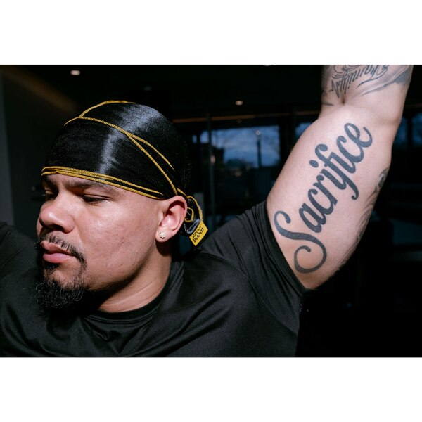 The Cut Buddy Nick Wavy Silky Durag, Black