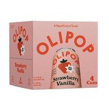 Olipop Strawberry Vanilla, 4 PK, thumbnail image