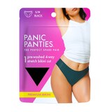Panic Panties Premium Bikini, S/M, Black, thumbnail image