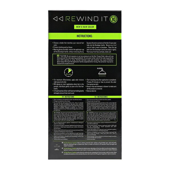 REWIND It 10 Men's Hair Color