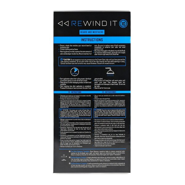 REWIND It 10 Men's Beard Color