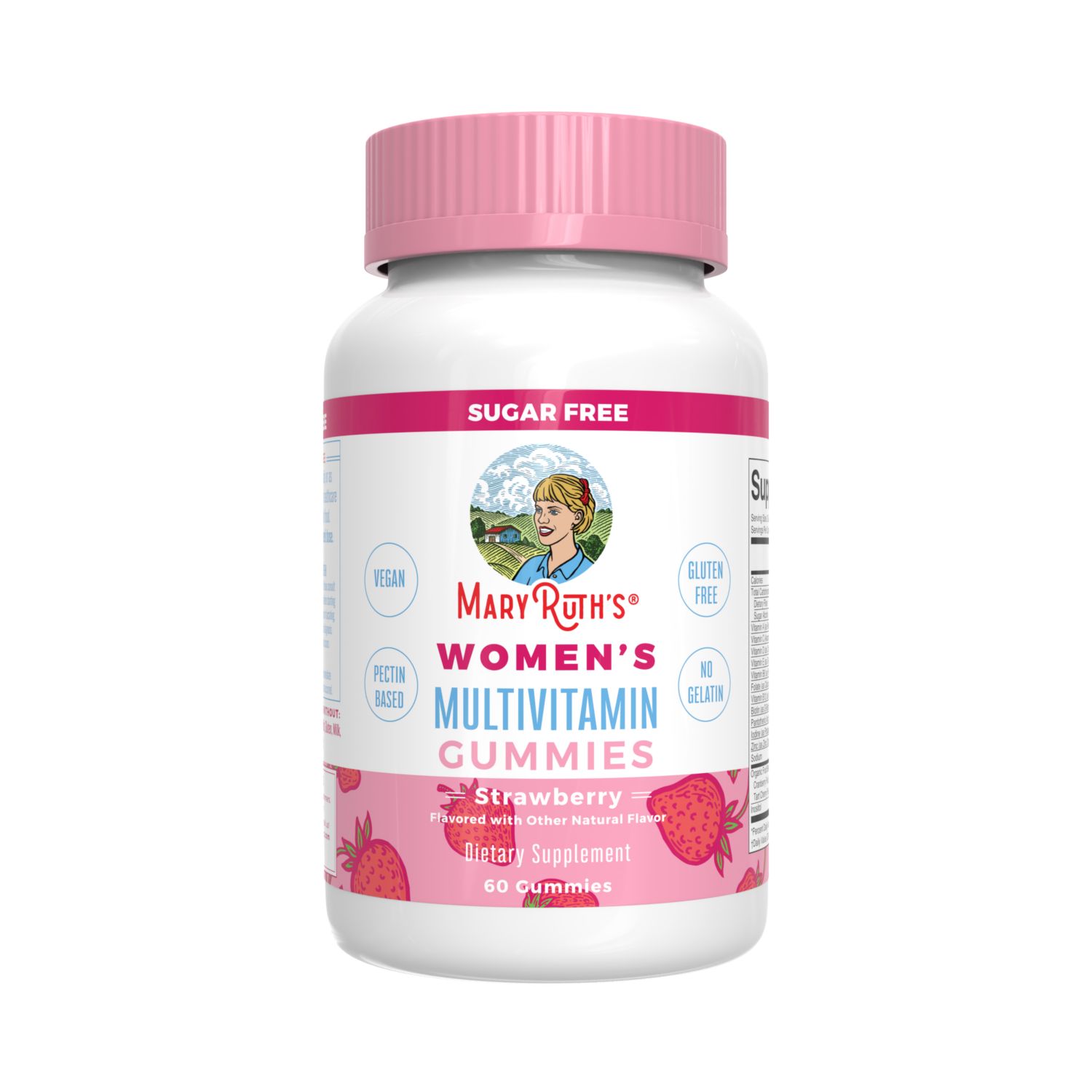 Mary Ruth's Women's Multivitamin Gummies, Strawberry