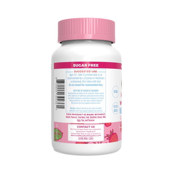 Mary Ruth's Women's Multivitamin Gummies, Strawberry
