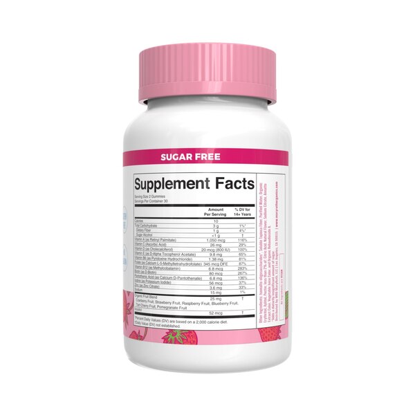 Mary Ruth's Women's Multivitamin Gummies, Strawberry