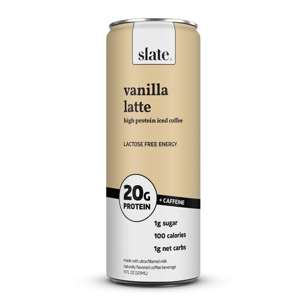 Slate, Vanilla Latte, 11 oz