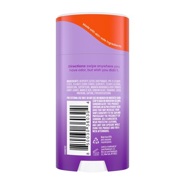 Lume Whole Body Deodorant Stick, Lavender Sage, 2.6 OZ