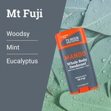 Mando Whole Body Solid Deodorant Stick, Mt. Fuji, 2.6 OZ, thumbnail image