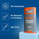 Mando Whole Body Solid Deodorant Stick, Mt. Fuji, 2.6 OZ, thumbnail image
